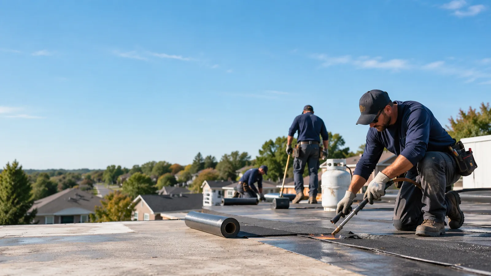 Flat Roof Leak Repair providers in Woosung, IL
